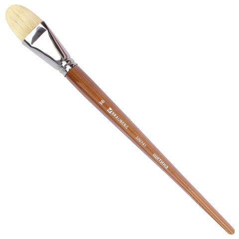 Кисть художественная профессиональная BRAUBERG ART "CLASSIC", щетина, Кисть художественная профессиональная BRAUBERG ART "CLASSIC", щетина,