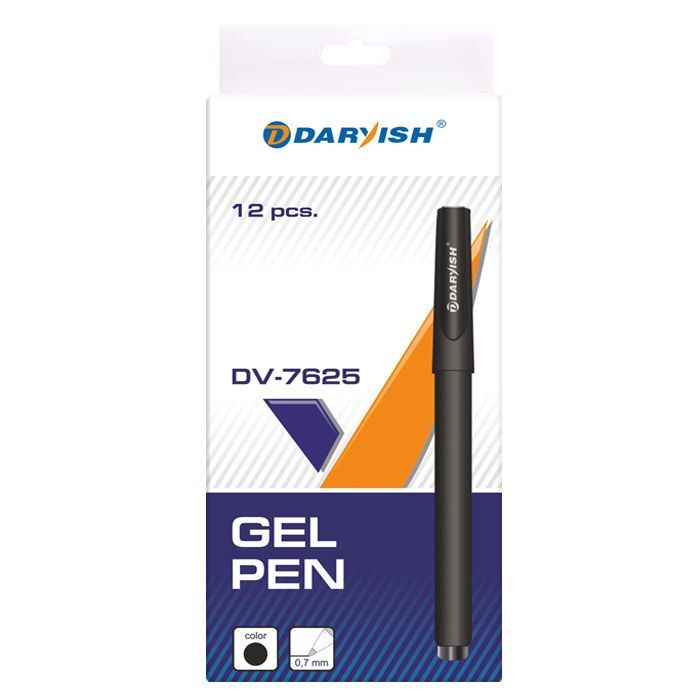 Ручка гелевая чёрная "Darvish" корпус "soft" Ручка гелевая чёрная "Darvish" корпус "soft"