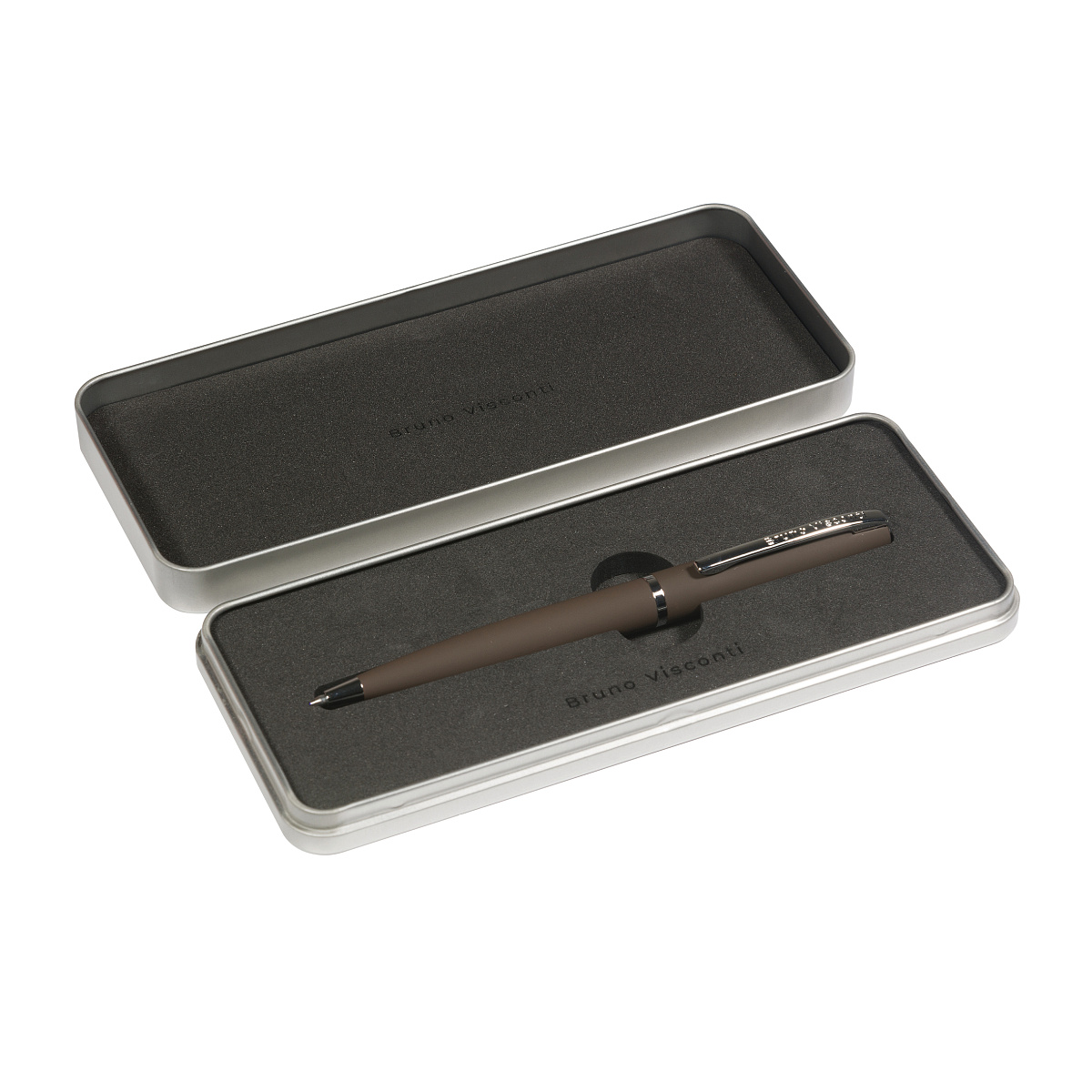 РУЧКА "SIENNA" В БОЛЬШОМ МЕТАЛЛИЧЕСКОМ PREMIUM ФУТЛЯРЕ 1,0 ММ, СИНЯЯ РУЧКА "SIENNA" В БОЛЬШОМ МЕТАЛЛИЧЕСКОМ PREMIUM ФУТЛЯРЕ 1,0 ММ, СИНЯЯ