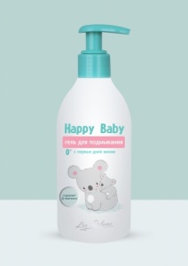 LIV DELANO Happy Baby Гель для подмывания с первых дней жизни, 300г/12шт LIV DELANO Happy Baby Гель для подмывания с первых дней жизни, 300г/12шт