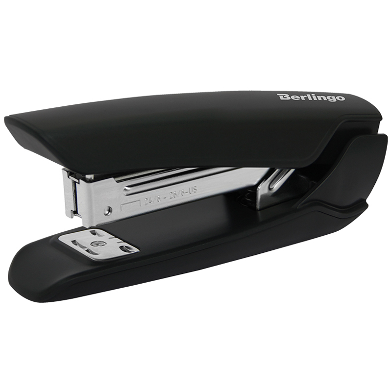 Степлер №24/6, 26/6 Berlingo "Hyper" до 25л., пластиковый корпус, Степлер №24/6, 26/6 Berlingo "Hyper" до 25л., пластиковый корпус,