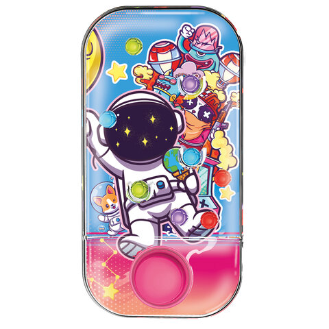 Водная игра КОСМОНАВТЫ, 11х6 см, мячики, ассорти, 3 вида, дисплей, JOLLY JOT