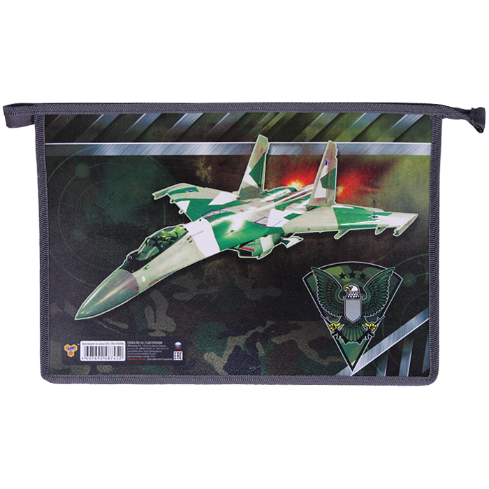 Папка для тетрадей А4 на молнии Штурмовик Папка для тетрадей А4 на молнии Штурмовик