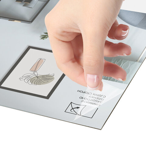 Рамка 30х40 см небьющаяся, аналог IKEA, багет 21 мм, МДФ, BRAUBERG