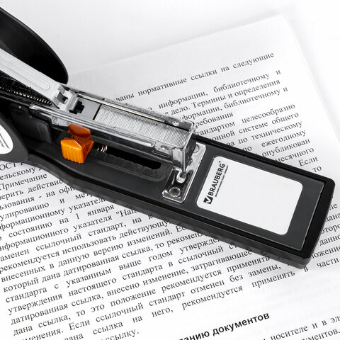 Скобы для степлера BRAUBERG, №23/20, 1000 штук, СВЕРХПРОЧНЫЕ, от 90 до 160