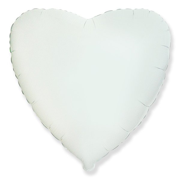 Сердце WHITE 18"/45см. Сердце WHITE 18"/45см.