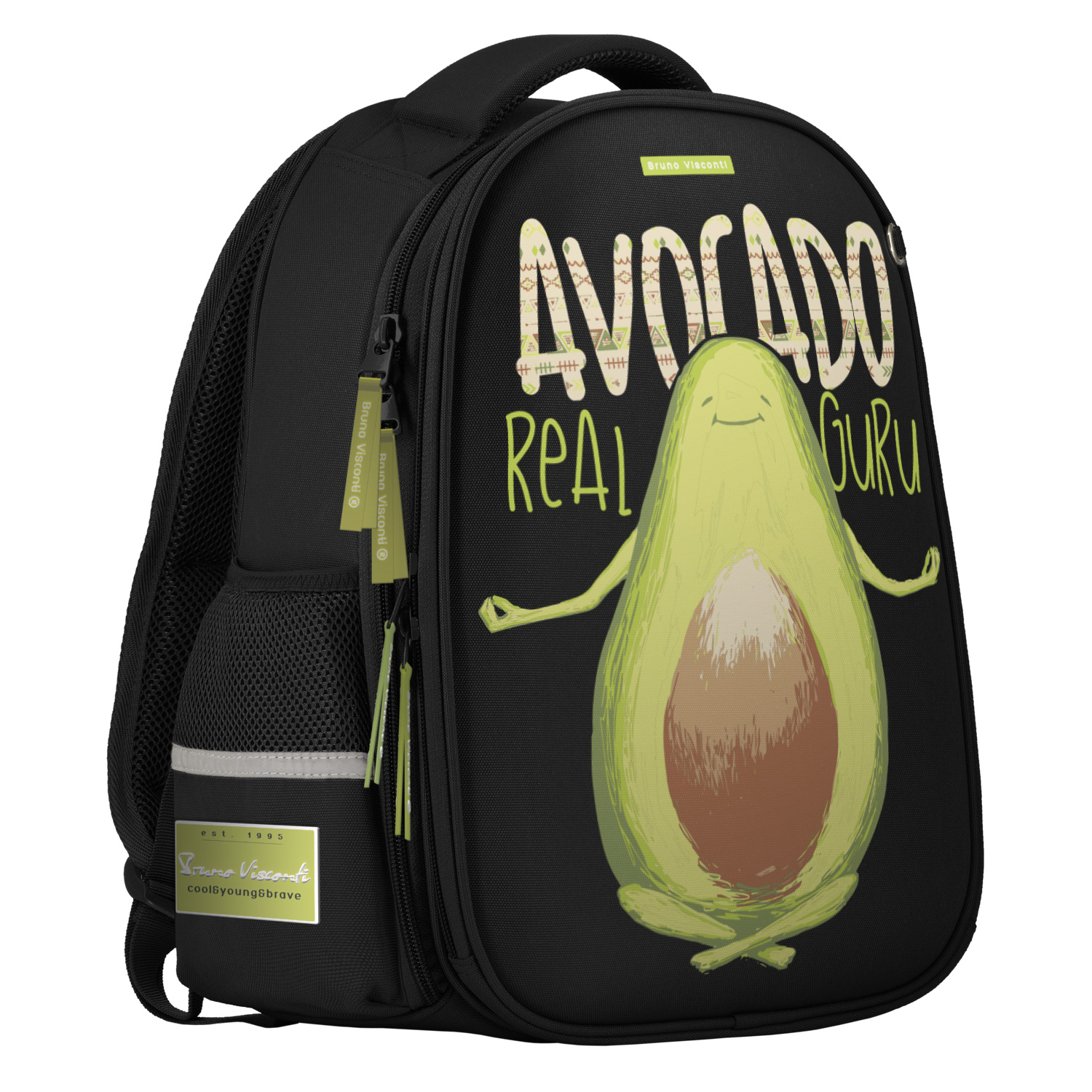 РЮКЗАК-КАПСУЛА ЧЕРНЫЙ С ЭРГОНОМИЧНОЙ СПИНКОЙ "AVOCADO STYLE" РЮКЗАК-КАПСУЛА ЧЕРНЫЙ С ЭРГОНОМИЧНОЙ СПИНКОЙ "AVOCADO STYLE"