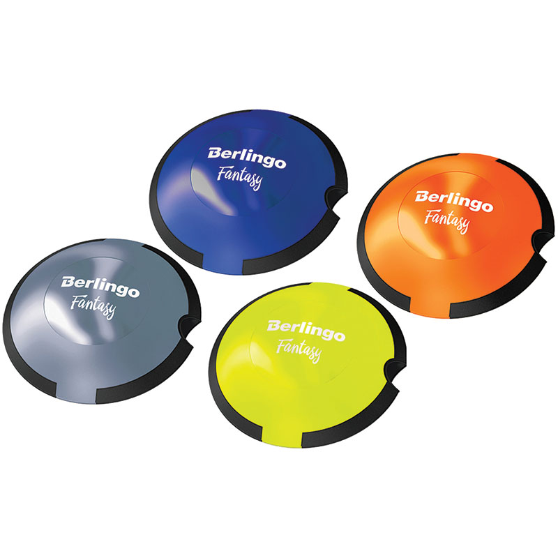 Точилка пластиковая Berlingo "Fantasy", с контейнером, 1 отверстие, Точилка пластиковая Berlingo "Fantasy", с контейнером, 1 отверстие,