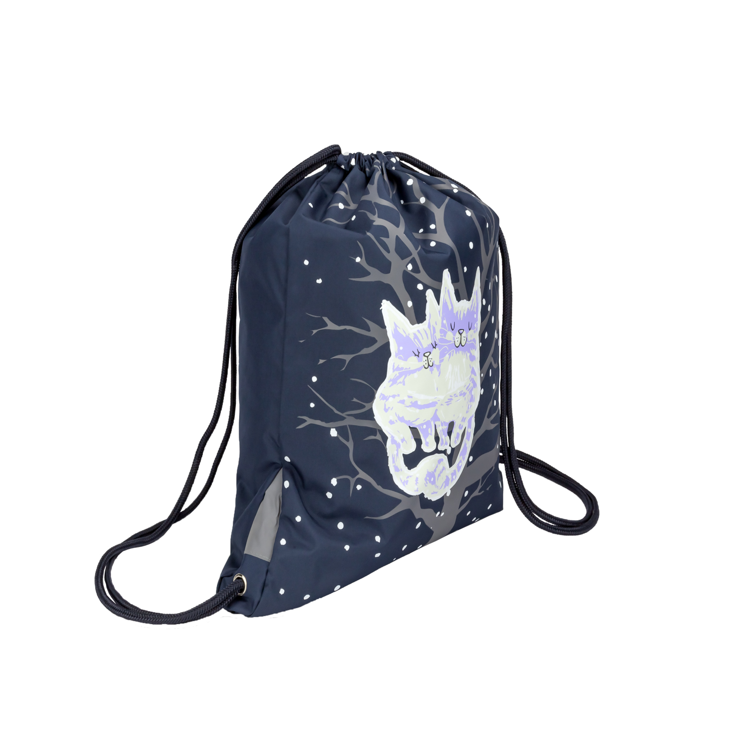 МЕШОК ДЛЯ ОБУВИ СИНИЙ "НЕЖНЫЕ КОТИКИ" 44 х 54 см МЕШОК ДЛЯ ОБУВИ СИНИЙ "НЕЖНЫЕ КОТИКИ" 44 х 54 см