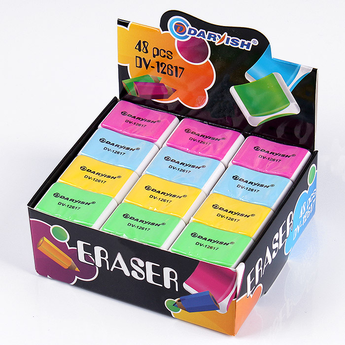 Ластик "Darvish" прямоугольный ассорти Ластик "Darvish" прямоугольный ассорти