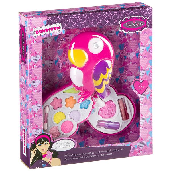 Набор детской декор. косметики Bondibon Eva Moda, BOX 28,5*23,5*5 см; Набор детской декор. косметики Bondibon Eva Moda, BOX 28,5*23,5*5 см;