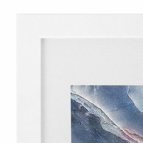 Рамка 21х30 см небьющаяся, КОМПЛЕКТ 4 шт., багет 16 мм, МДФ, BRAUBERG