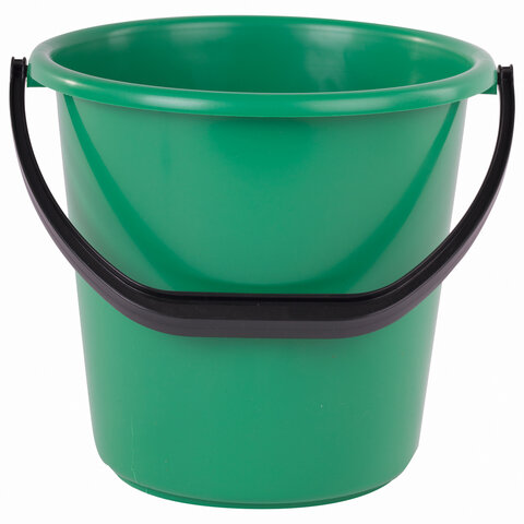 Ведро 10 л, без крышки, пластиковое, хозяйственное, УСИЛЕННОЕ, цвет ассорти, Ведро 10 л, без крышки, пластиковое, хозяйственное, УСИЛЕННОЕ, цвет ассорти,
