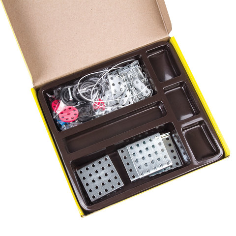 Конструктор металлический ЮНЛАНДИЯ "Для уроков труда №6", развивающий, Конструктор металлический ЮНЛАНДИЯ "Для уроков труда №6", развивающий,