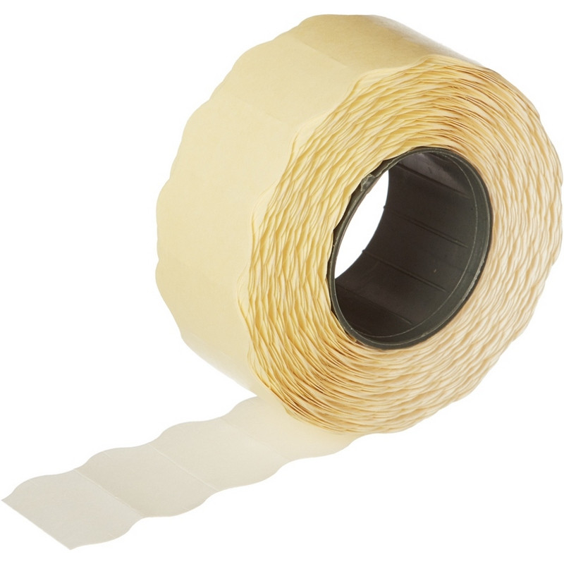 Этикет-лента Эконом 22х12 белая волна 1000шт/рул 10рул/уп 972787 Этикет-лента Эконом 22х12 белая волна 1000шт/рул 10рул/уп 972787