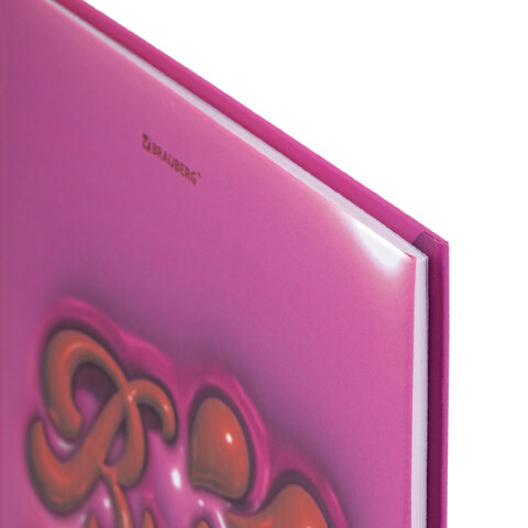 Дневник 5-11 класс 48 л., твердый, BRAUBERG, выборочный лак, с подсказом,