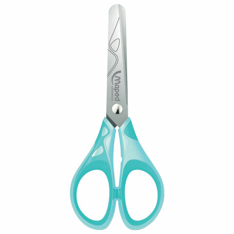 Ножницы MAPED (Франция) "Essentials Soft", 130 мм, закругленные, цвет