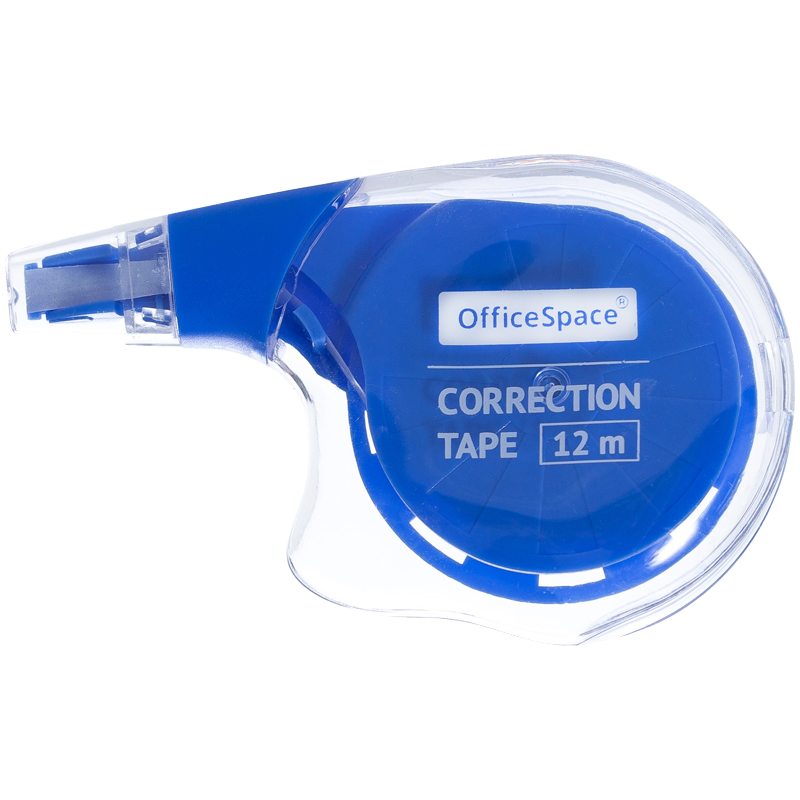 Корректирующая лента OfficeSpace, 5мм*12м, пакет, европодвес Корректирующая лента OfficeSpace, 5мм*12м, пакет, европодвес