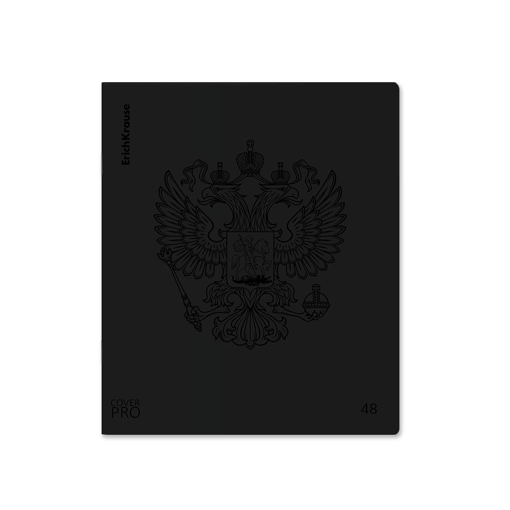 Тетрадь общая ученическая с пластиковой обложкой на скобе ErichKrause CoverPrо Тетрадь общая ученическая с пластиковой обложкой на скобе ErichKrause CoverPrо