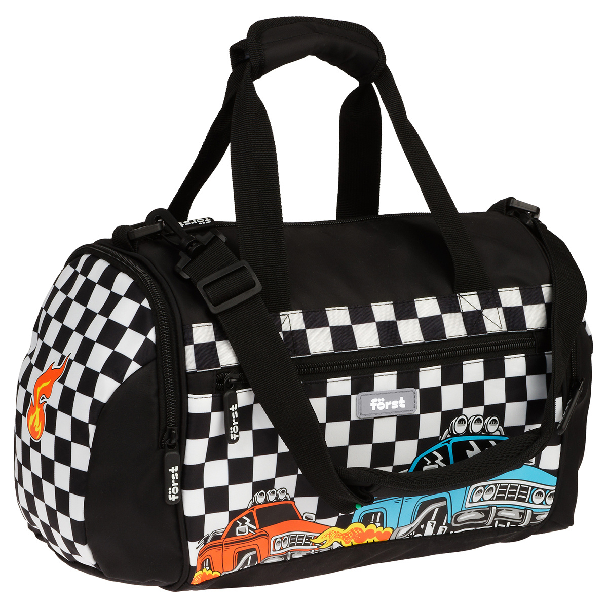 Сумка Forst "Racing" 23*32*20 см, 1 отделение, 3 кармана Сумка Forst "Racing" 23*32*20 см, 1 отделение, 3 кармана