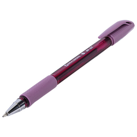 Ручка шариковая BRAUBERG BP-GT MORANDI, СИНЯЯ, корпус ассорти, пишущий узел 0,7
