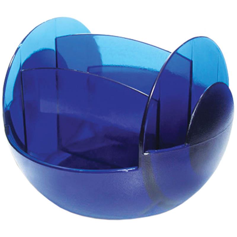 Настольная подставка "FR", синяя, вращающаяся: MOn00062 штр.: Настольная подставка "FR", синяя, вращающаяся: MOn00062 штр.: