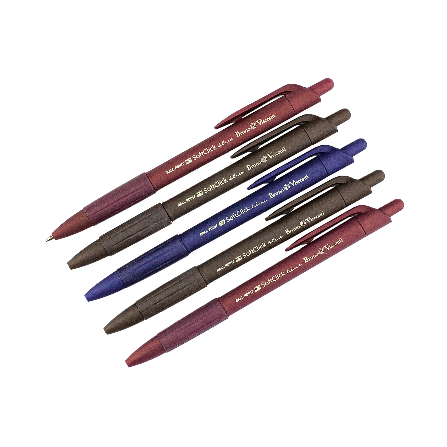 НАБОР ИЗ 5-ТИ РУЧЕК "SoftClick.ORIGINAL" ШАРИКОВЫХ АВТОМАТИЧЕСКАЯ 0.7 НАБОР ИЗ 5-ТИ РУЧЕК "SoftClick.ORIGINAL" ШАРИКОВЫХ АВТОМАТИЧЕСКАЯ 0.7