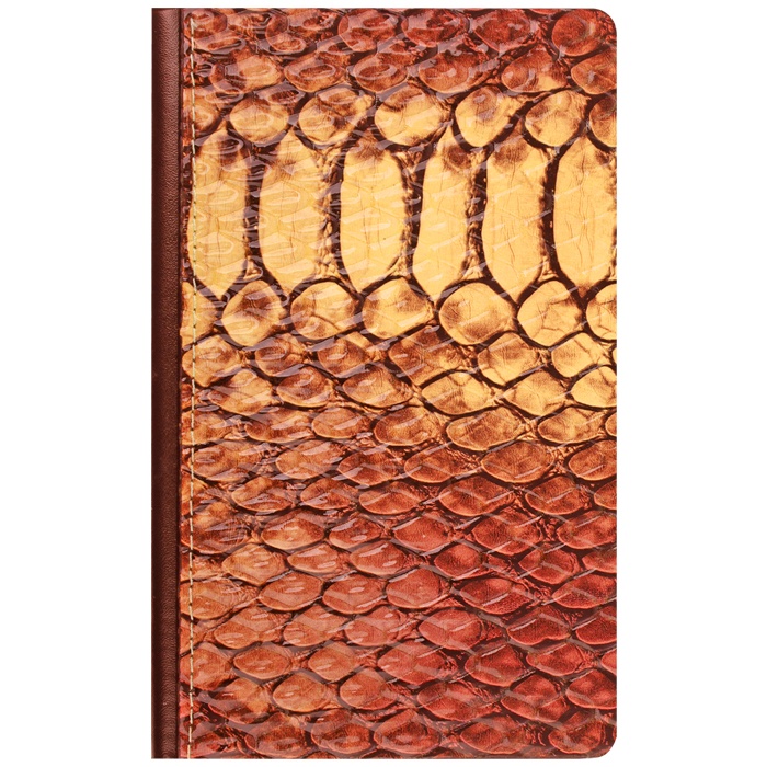 Книжка алф. зап. 11*19см "Darvish" обложка кожзам чешуя Книжка алф. зап. 11*19см "Darvish" обложка кожзам чешуя