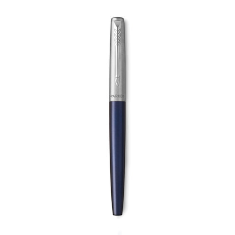 Ручка перьевая PARKER "Jotter Royal Blue CT", корпус синий, детали из Ручка перьевая PARKER "Jotter Royal Blue CT", корпус синий, детали из