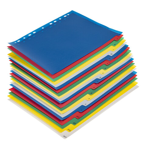 Разделитель пластиковый BRAUBERG, А4+, 20 листов, алфавитный А-Я, оглавление, Разделитель пластиковый BRAUBERG, А4+, 20 листов, алфавитный А-Я, оглавление,