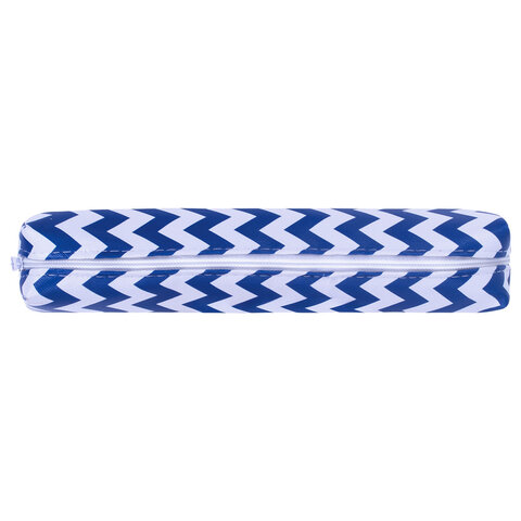 Пенал-косметичка ПИФАГОР, мягкий, "WAVE", прямоугольный, 20х7х4 см,