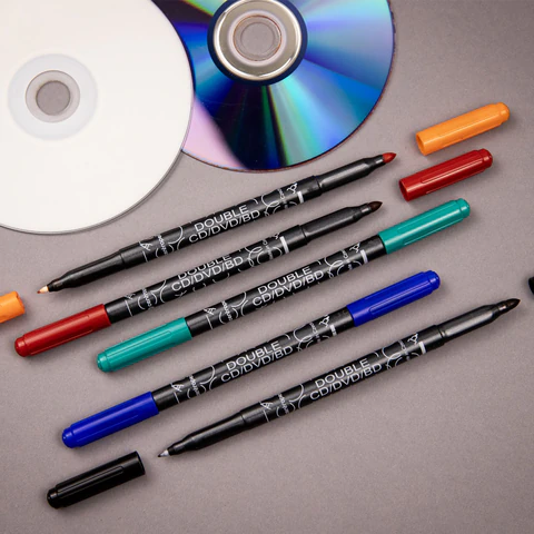 Маркер двусторонний для CD/DVD/BD ЧЕРНЫЙ CENTROPEN, 0,6 мм/2,5 мм, 3616, Маркер двусторонний для CD/DVD/BD ЧЕРНЫЙ CENTROPEN, 0,6 мм/2,5 мм, 3616,