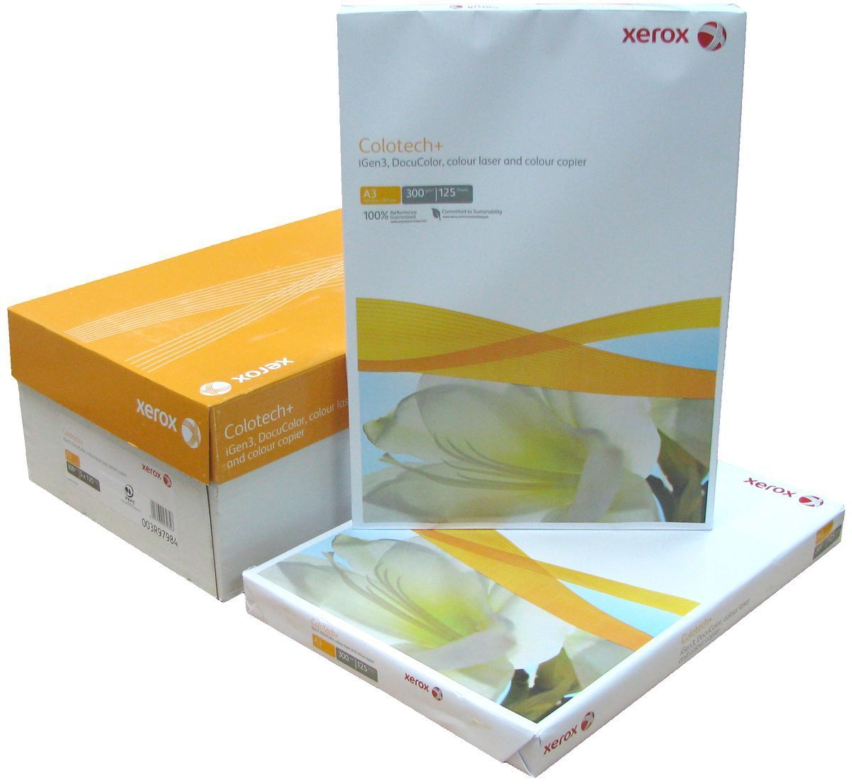 Бумага для полноцветной лазерной печати Xerox COLOTECH PLUS А3 300 г/м2 125 л. Бумага для полноцветной лазерной печати Xerox COLOTECH PLUS А3 300 г/м2 125 л.