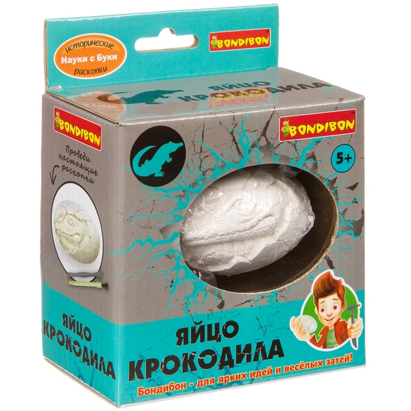 Французские опыты Науки с Буки Bondibon проводим раскопки Яйцо крокодила Французские опыты Науки с Буки Bondibon проводим раскопки Яйцо крокодила
