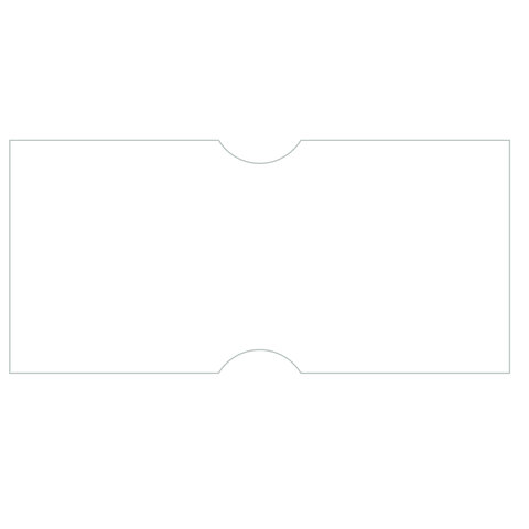 Этикет-лента 21х12 мм прямоугольная, белая, КОМПЛЕКТ 5 рулонов по 600 шт., Этикет-лента 21х12 мм прямоугольная, белая, КОМПЛЕКТ 5 рулонов по 600 шт.,