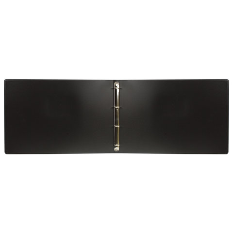 Папка на 4 кольцах БОЛЬШОГО ФОРМАТА А3, ГОРИЗОНТАЛЬНАЯ, 30 мм, черная, 0,8 мм, Папка на 4 кольцах БОЛЬШОГО ФОРМАТА А3, ГОРИЗОНТАЛЬНАЯ, 30 мм, черная, 0,8 мм,