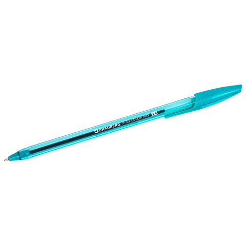 Ручки шариковые BRAUBERG X-30 COLOR MIX, КОМПЛЕКТ 12 ШТ., СИНИЕ, пишущий узел 1 Ручки шариковые BRAUBERG X-30 COLOR MIX, КОМПЛЕКТ 12 ШТ., СИНИЕ, пишущий узел 1