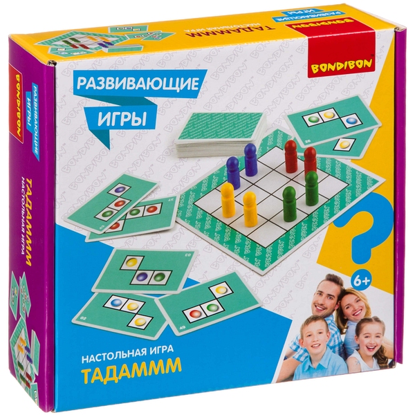 Развивающие игры Bondibon «ТАДАМММ». ВВ4162 Развивающие игры Bondibon «ТАДАМММ». ВВ4162