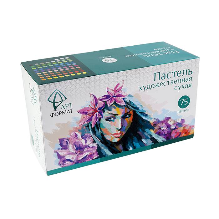 Пастель художественная АРТформат сухая 75 цв. карт.уп. AF13-071-05 Пастель художественная АРТформат сухая 75 цв. карт.уп. AF13-071-05