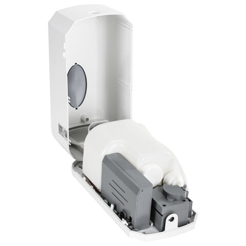 Дозатор для жидкого мыла LAIMA CLASSIC, НАЛИВНОЙ, СЕНСОРНЫЙ, 1 л, с блоком