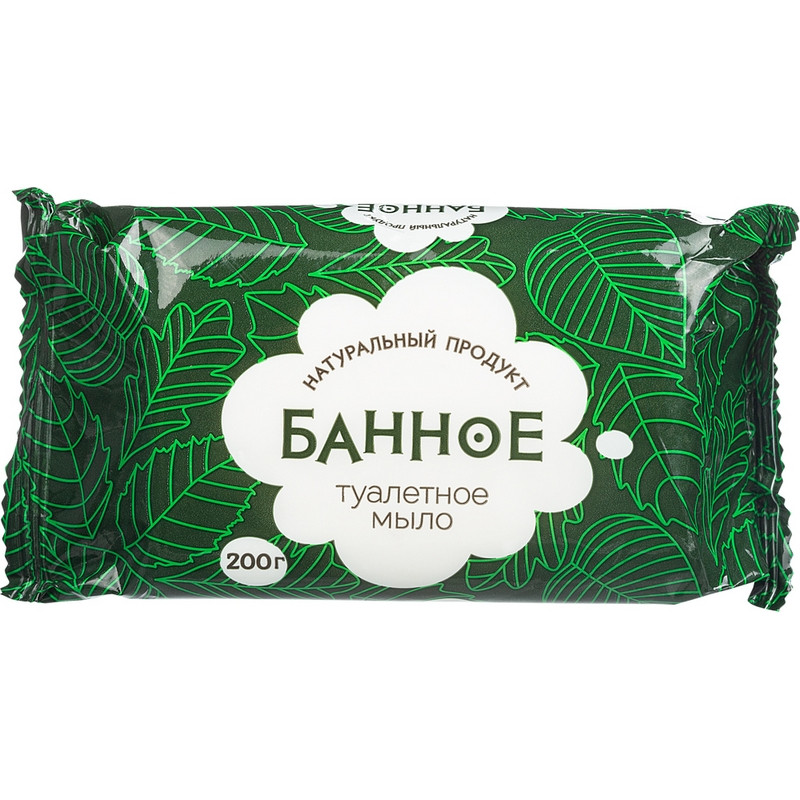 Мыло туалетное твёрдое Банное 200гр. РМЗ штр. 4650060871438 Мыло туалетное твёрдое Банное 200гр. РМЗ штр. 4650060871438