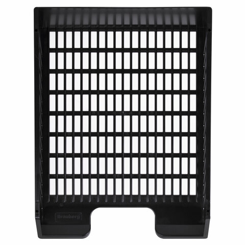 Лоток горизонтальный для бумаг BRAUBERG-MAXI, с пазами, А4 (358х272х75,5 мм), Лоток горизонтальный для бумаг BRAUBERG-MAXI, с пазами, А4 (358х272х75,5 мм),