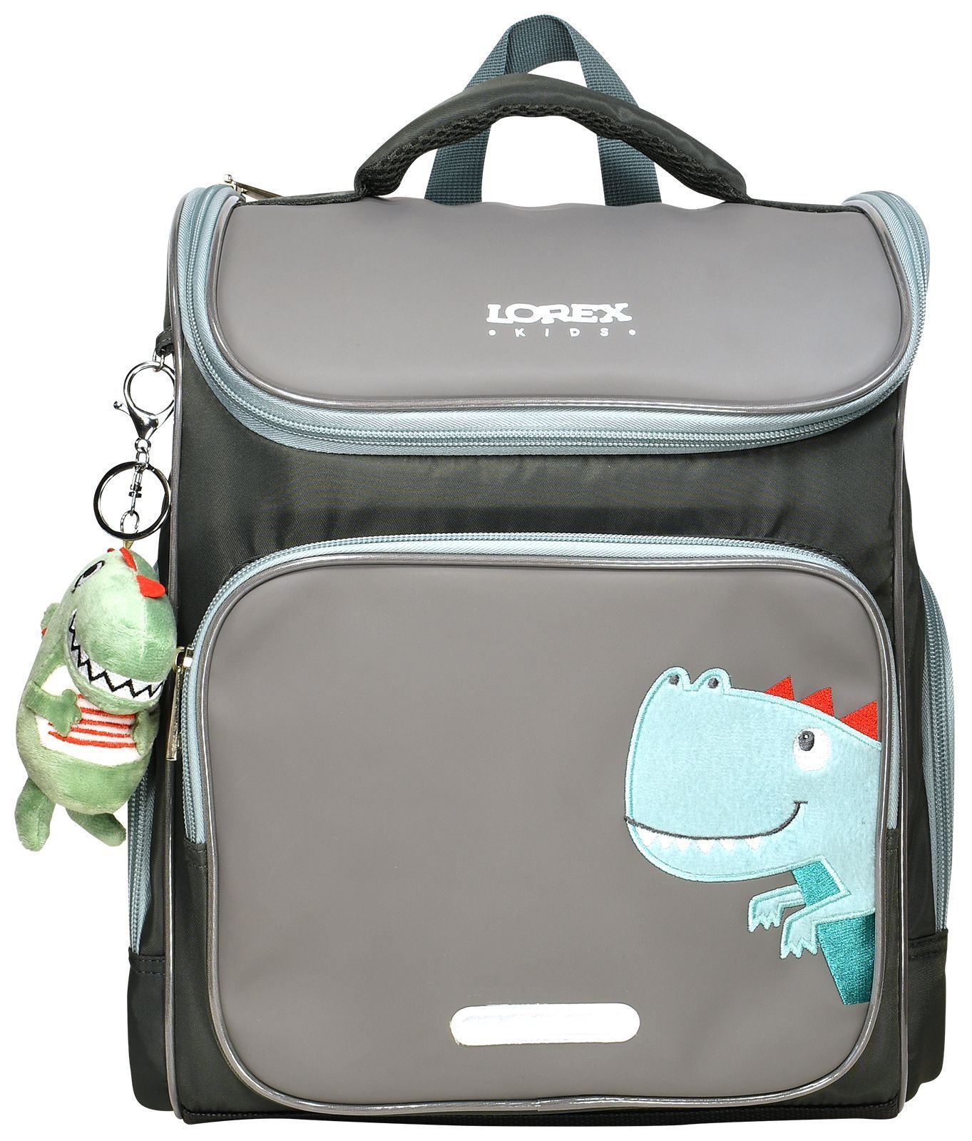 Рюкзак LOREX KIDS CLASSIC DINO 16 л серый 36x28x16 жестк. каркас 1 отд. молния Рюкзак LOREX KIDS CLASSIC DINO 16 л серый 36x28x16 жестк. каркас 1 отд. молния