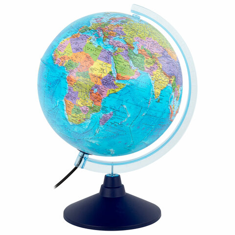 Глобус интерактивный + очки VR, политический, GLOBEN, 25 см с подсветкой, Глобус интерактивный + очки VR, политический, GLOBEN, 25 см с подсветкой,