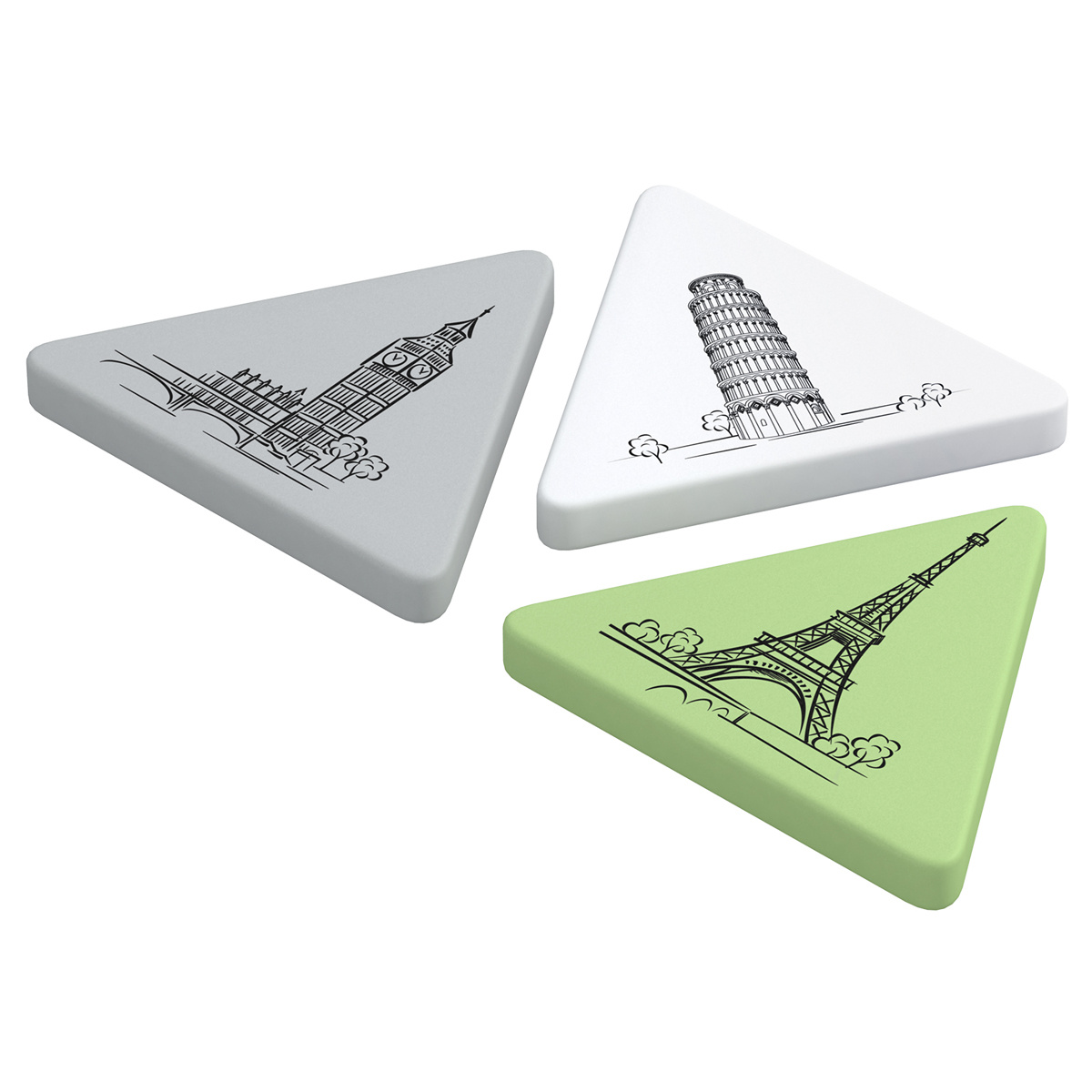 Ластик "Triangle XL", треугольный, термопластичная резина, Ластик "Triangle XL", треугольный, термопластичная резина,
