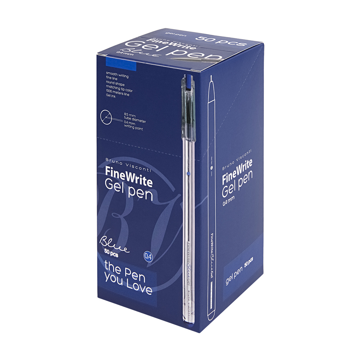 РУЧКА "FineWrite" ГЕЛЕВАЯ, 0.4 ММ, СИНИЙ РУЧКА "FineWrite" ГЕЛЕВАЯ, 0.4 ММ, СИНИЙ