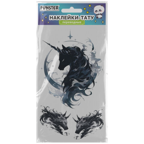 Наклейки-тату переводные "Разные", 20,5х10 см, ассорти 12 видов,