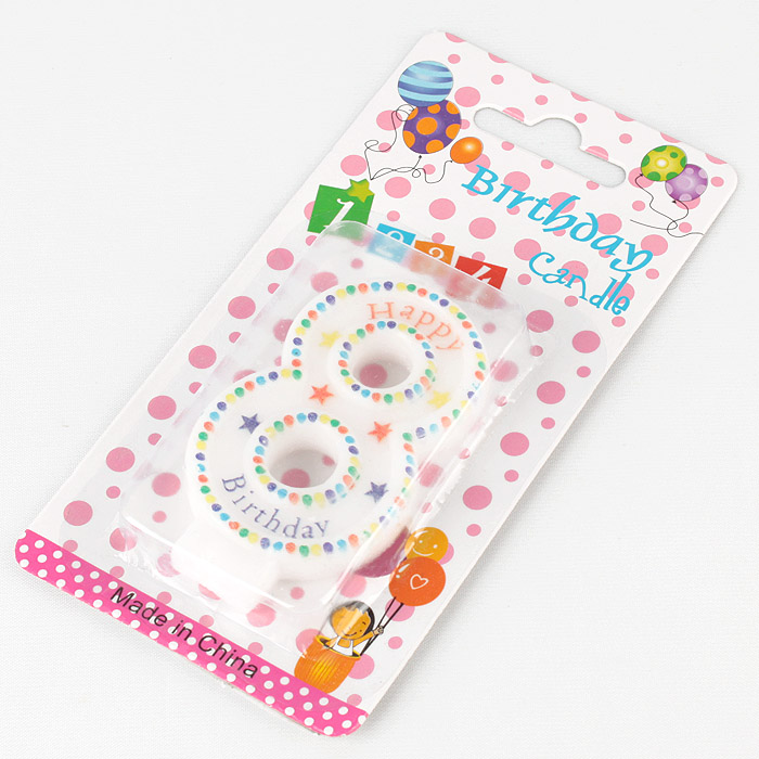 Свеча "Цифра 8" Свеча "Цифра 8"