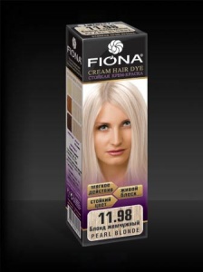 Fiona Крем-краска Блонд жемчужный 11.98/6198 Fiona Крем-краска Блонд жемчужный 11.98/6198
