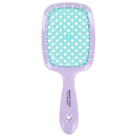 Расческа для волос массажная 20х8,5 см, массажер и щетка для чистки В ПОДАРОК,